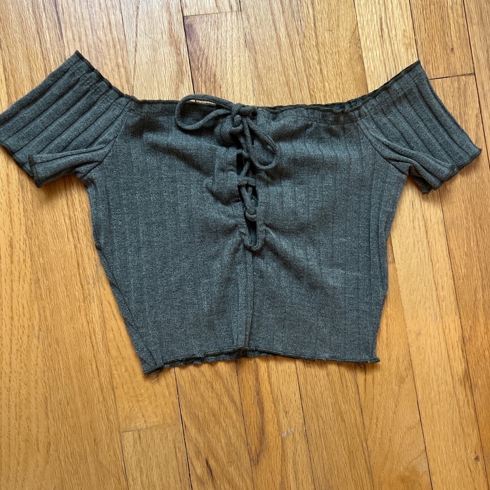 COPY - Green crop top